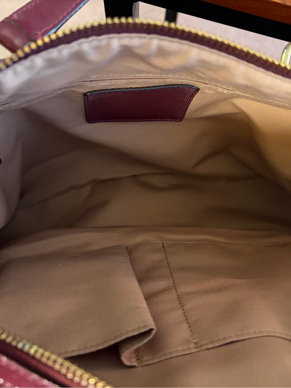 Coach Signature Logo Shoulder Bag - Picture 5 of 8